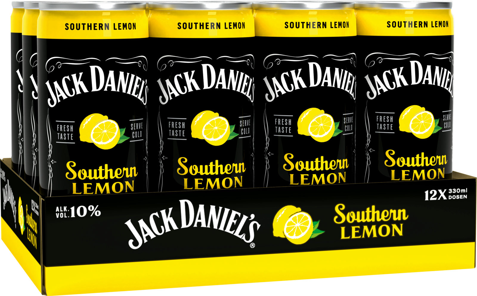 Jack Daniel's Southern Lemon (12 x 0.33 l)