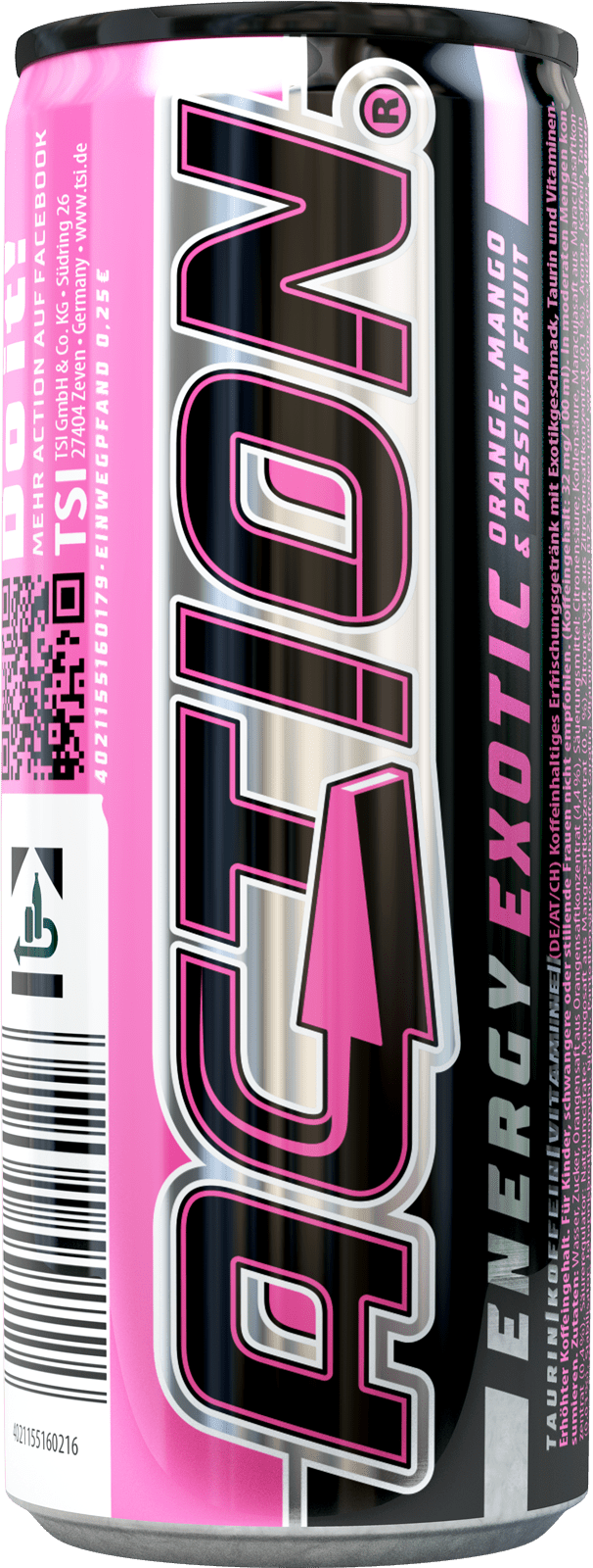 Action Energy Exotic (1 x 0.25 l)