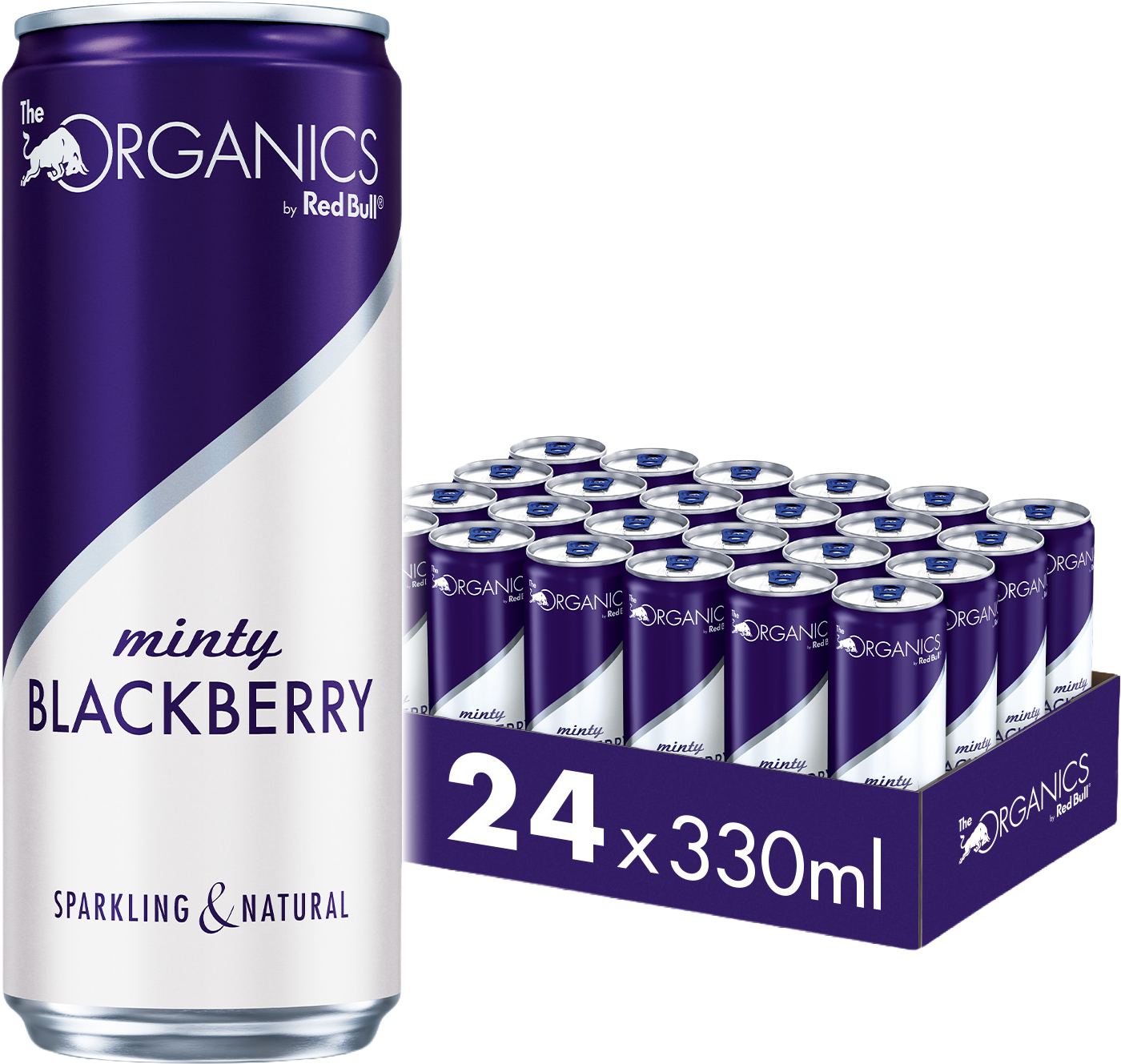 Red Bull Organics Minty Blackberry (24 x 0.33 l)