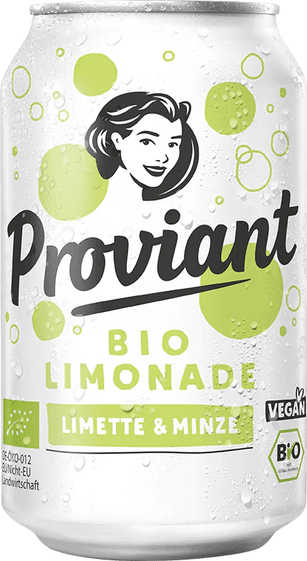 Proviant Bio Limonade Limette & Minze (1 x 0.33 l)