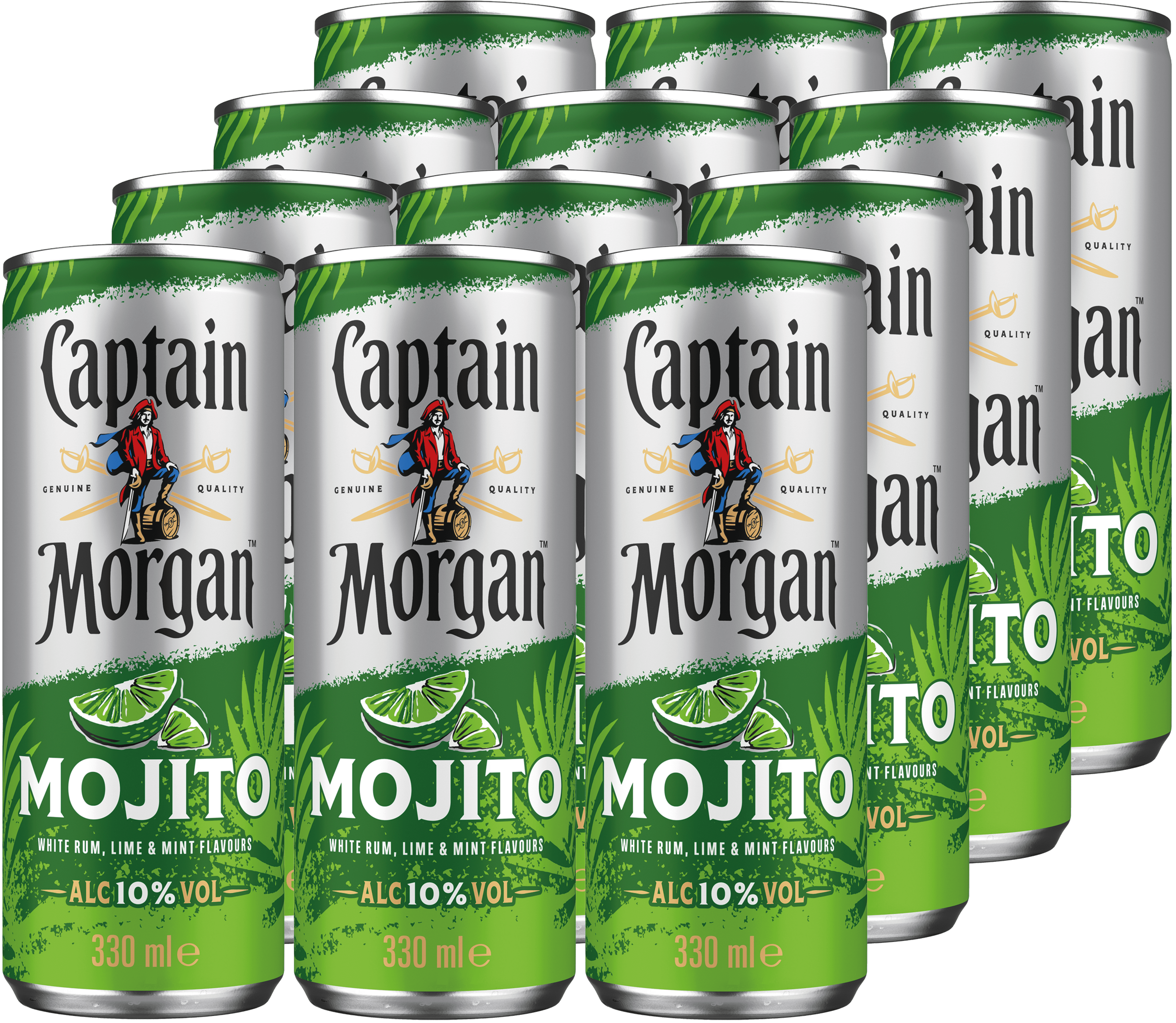 Captain Morgan White Mojito (12 x 0.33 l)
