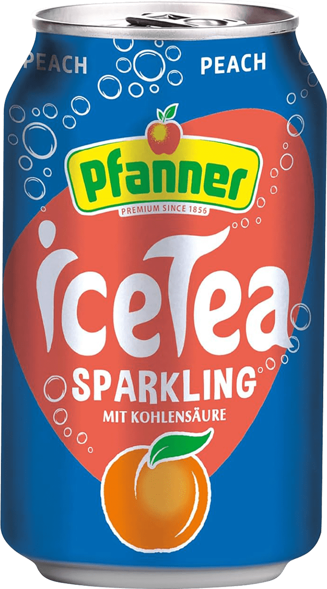 Pfanner Eistee Peach Sparkling Pfanner Eistee Peach Sparkling (1 x 0.33 l)