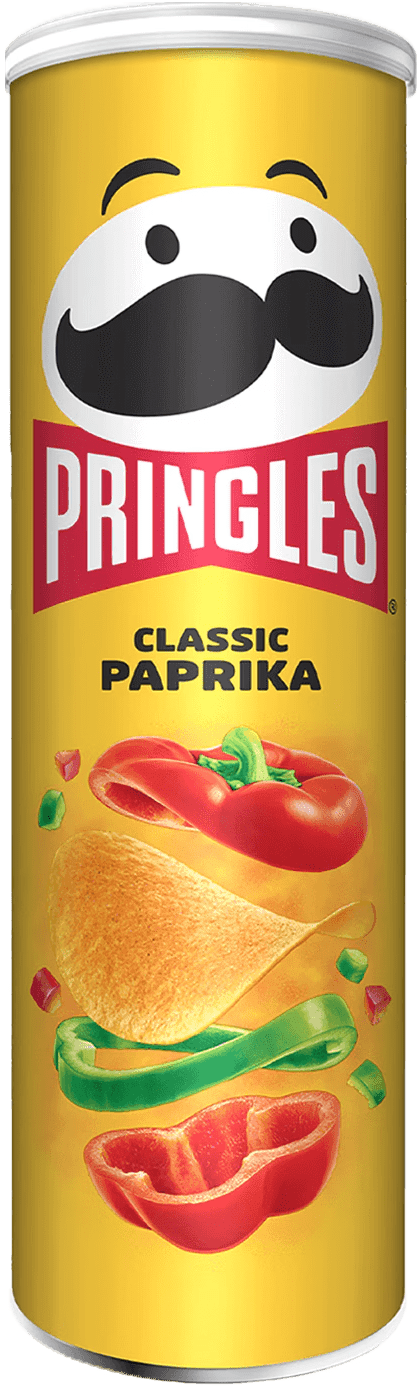 Pringles Classic Paprika Chips Pringles Classic Paprika Chips (1 x 0.185 kg)