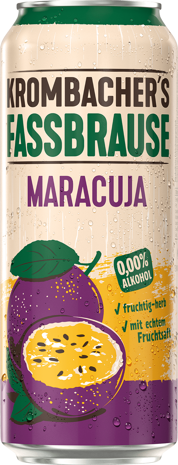Krombacher's Fassbrause Maracuja Krombacher's Fassbrause Maracuja (1 x 0.5 l)