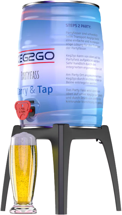 Keg2Go Partyfass-Halterung (mood x 1.0 l)