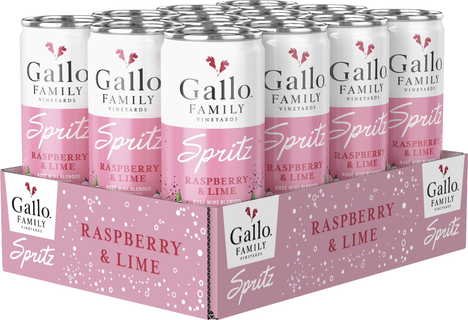 Gallo Spritz Raspberry & Lime (12 x 0.25 l)