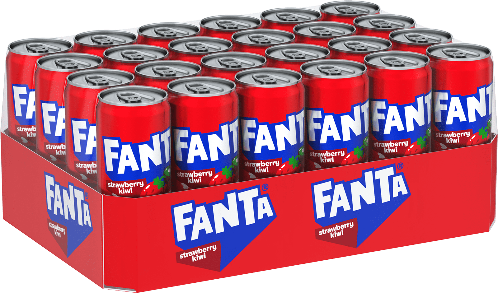 Fanta Kiwi & Strawberry Fanta Kiwi & Strawberry (24 x 0.33 l)