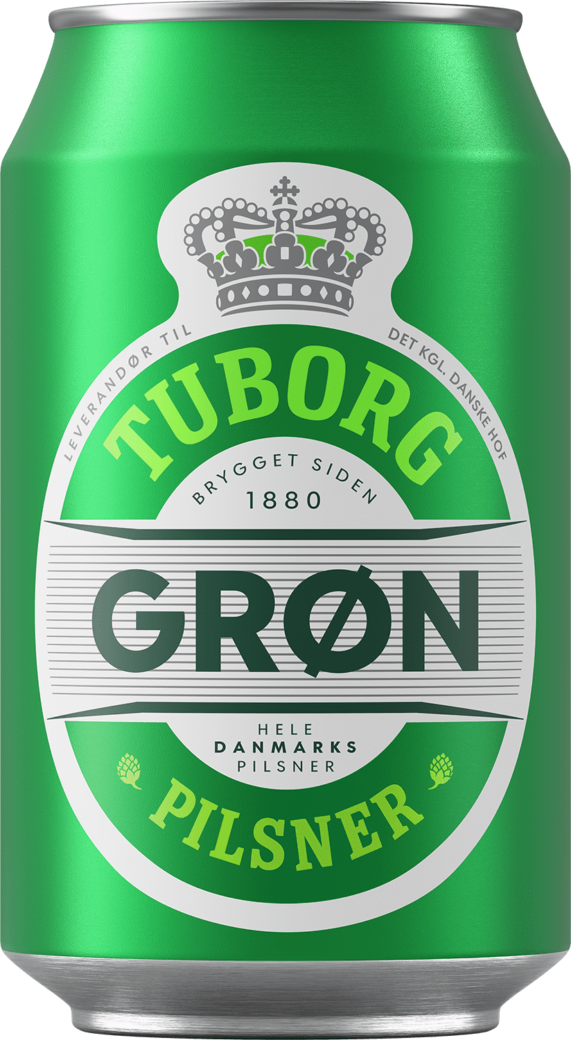 Tuborg Pilsner Grøn (1 x 0.33 l)