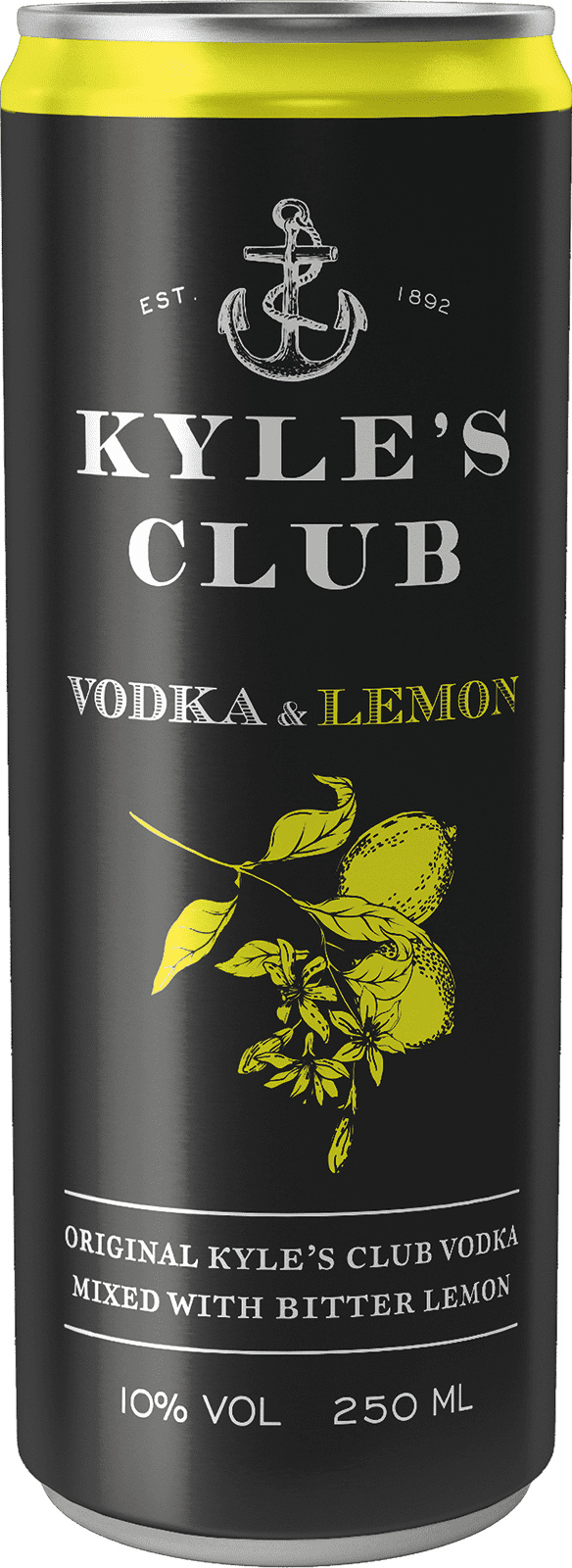 Kyle's Club Vodka & Lemon (1 x 0.25 l)