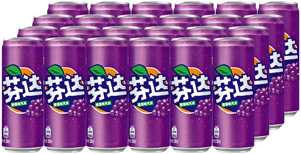 Fanta Grape Import (24 x 0.33 l)