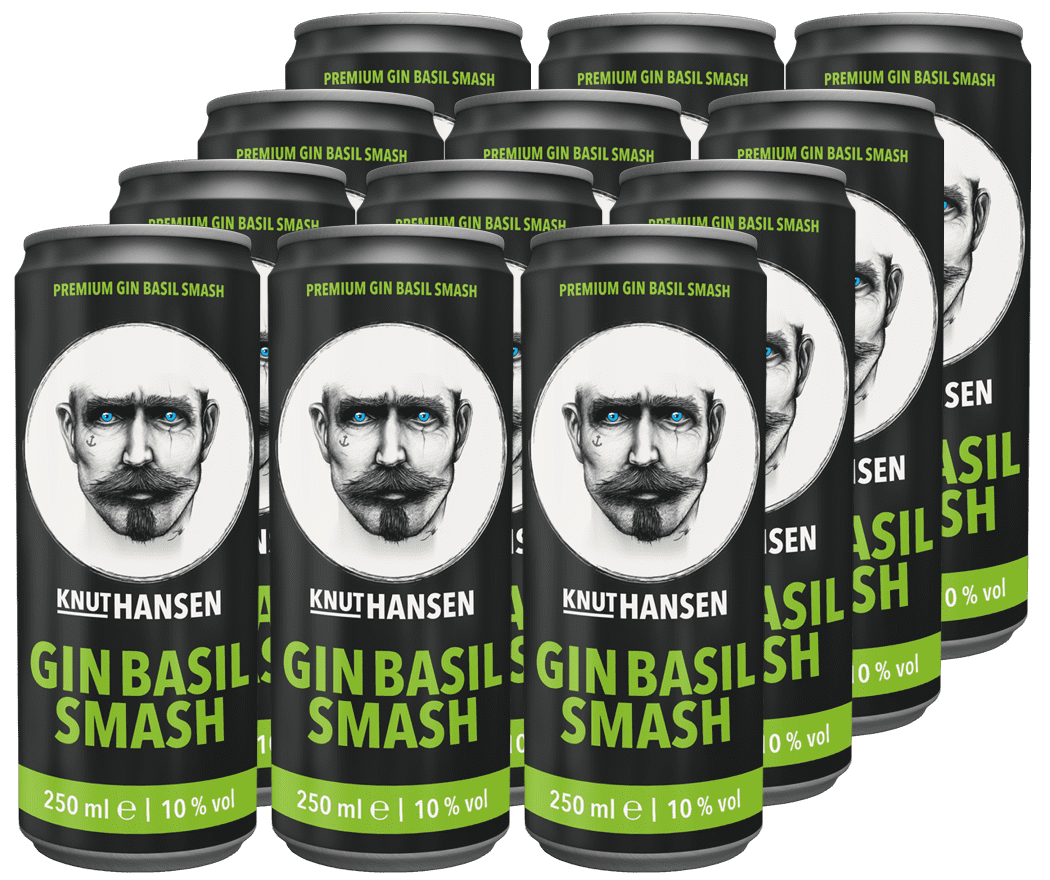 Knut Hansen Gin Basil Smash (12 x 0.25 l)