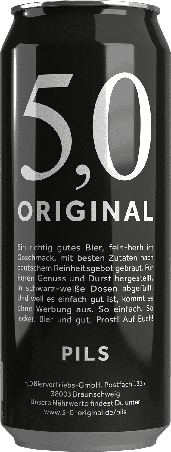 5,0 Original 5,0 Original (1 x 0.5 l)