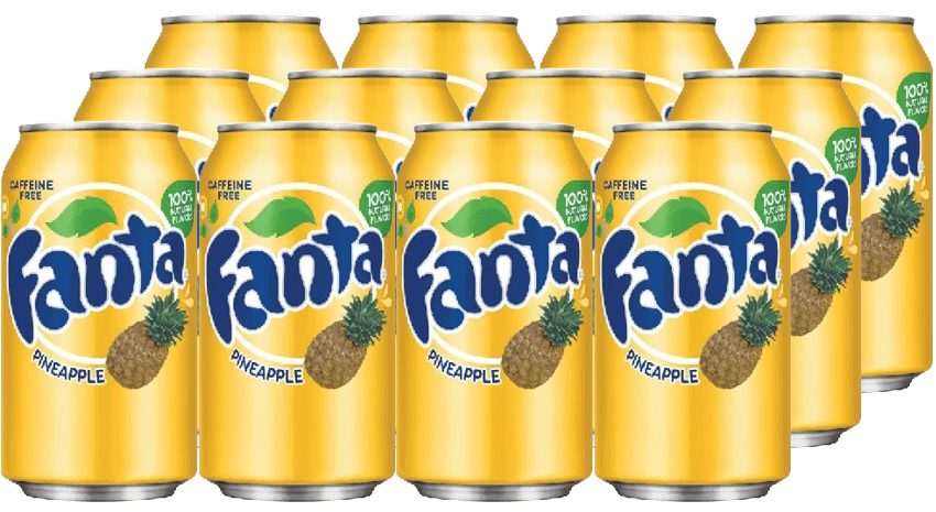 Fanta Pineapple Import (12 x 0.355 l)