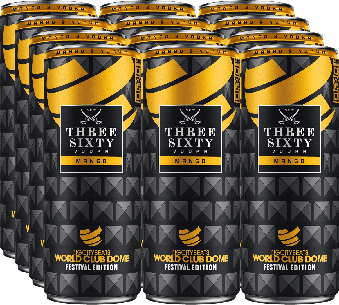 Three Sixty Vodka Mango Dome Edition Three Sixty Vodka Mango Dome Edition (12 x 0.33 l)