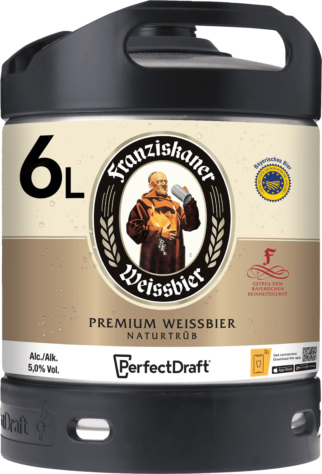 Franziskaner Weißbier Perfect Draft Franziskaner Weißbier Perfect Draft (1 x 6.0 l)