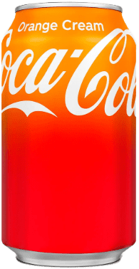 Coca-Cola Orange Cream Import (1 x 0.355 l)