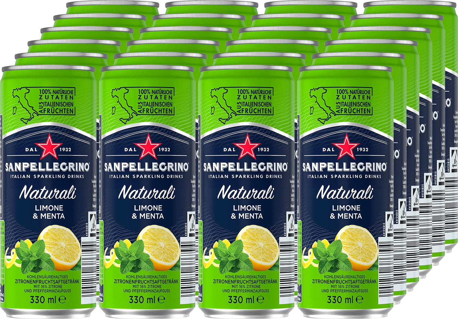 Sanpellegrino Limone & Menta (24 x 0.33 l)