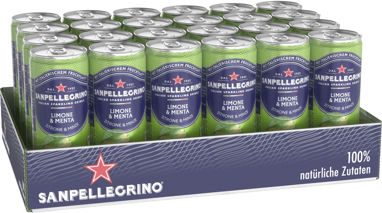 Sanpellegrino Limone & Menta (24 x 0.33 l)