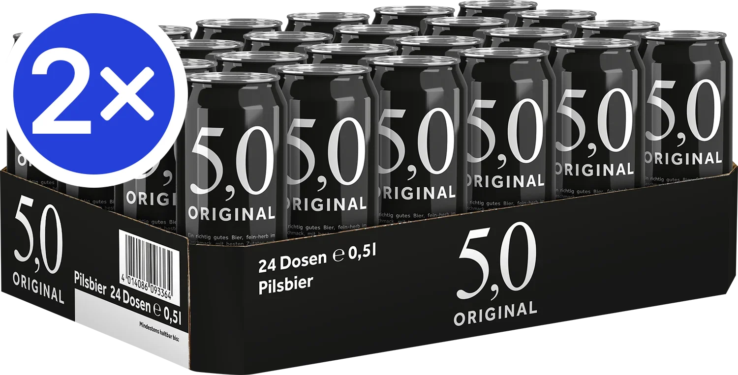5,0 Original 5,0 Original (48 x 0.5 l)