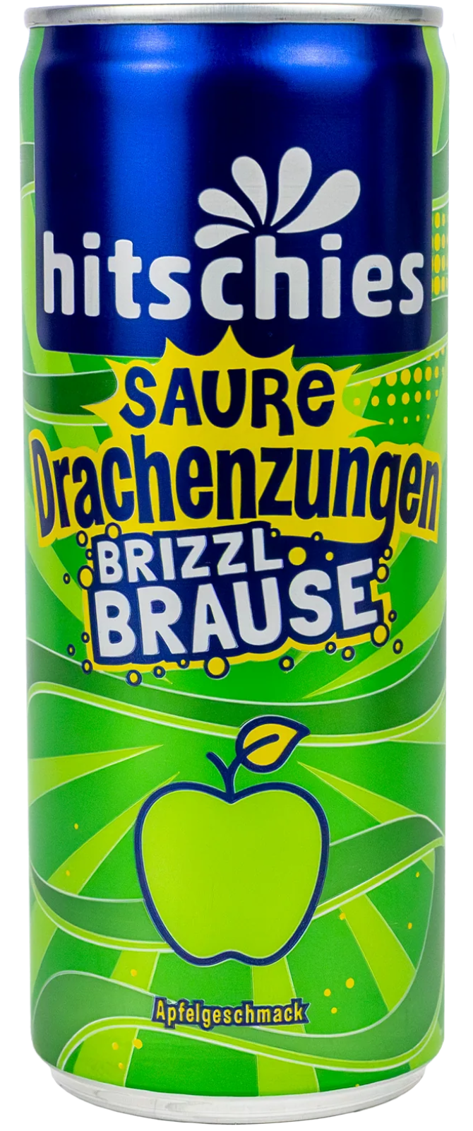 Hitschies Saure Drachenzungen Brizzl Brause Apfel (1 x 0.25 l)