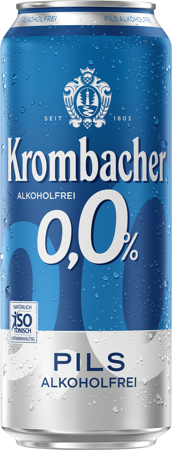 Krombacher Pils 0,0% (1 x 0.5 l)