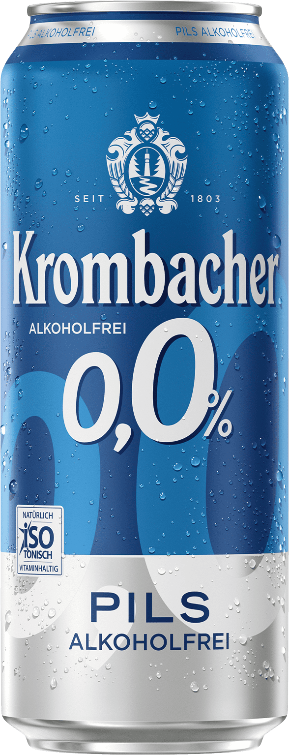 Krombacher Pils 0,0% Krombacher Pils 0,0% (1 x 0.5 l)