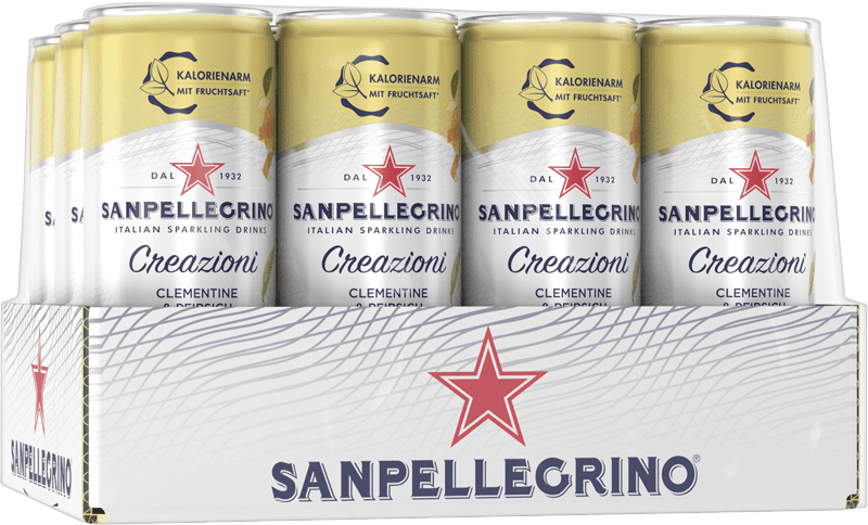 San Pellegrino Creazioni Clementine & Pfirsich (12 x 0.33 l)