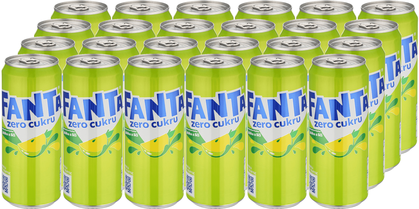 Fanta Zero Apfel Lychee Import (24 x 0.25 l)