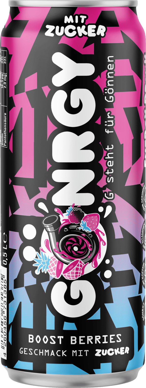 Gönrgy Boost Berries mit Zucker Limited Edition #6 (1 x 0.5 l)