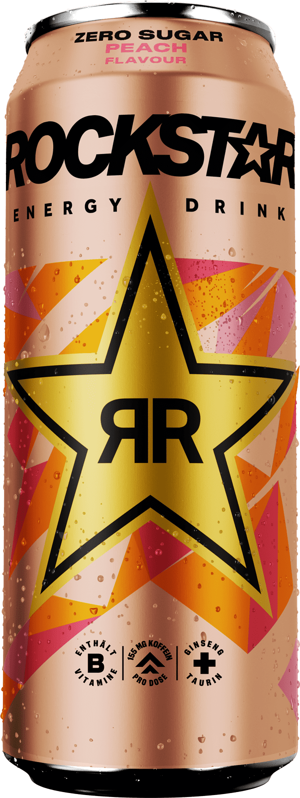 Rockstar Zero Peach (1 x 0.5 l)