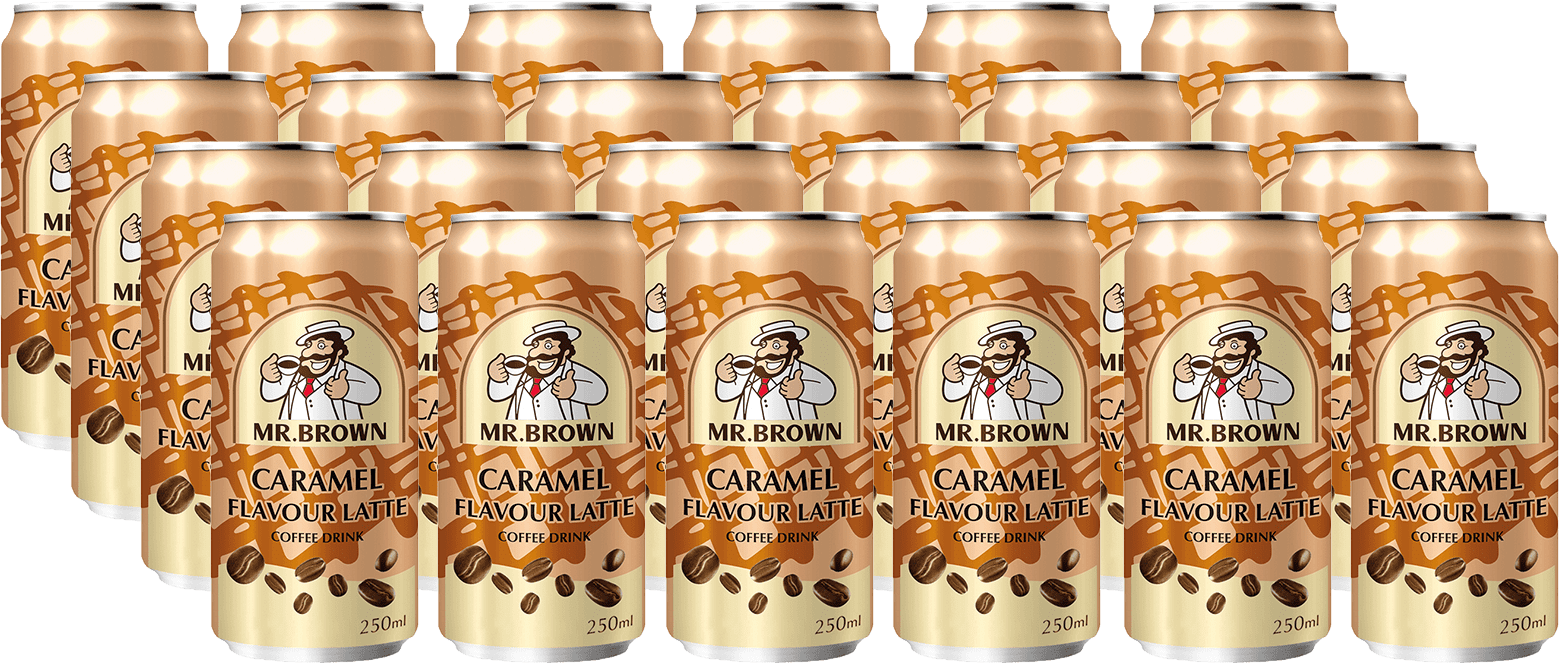 Mr. Brown Caramel Latte 250ml (24 x 0.25 l)