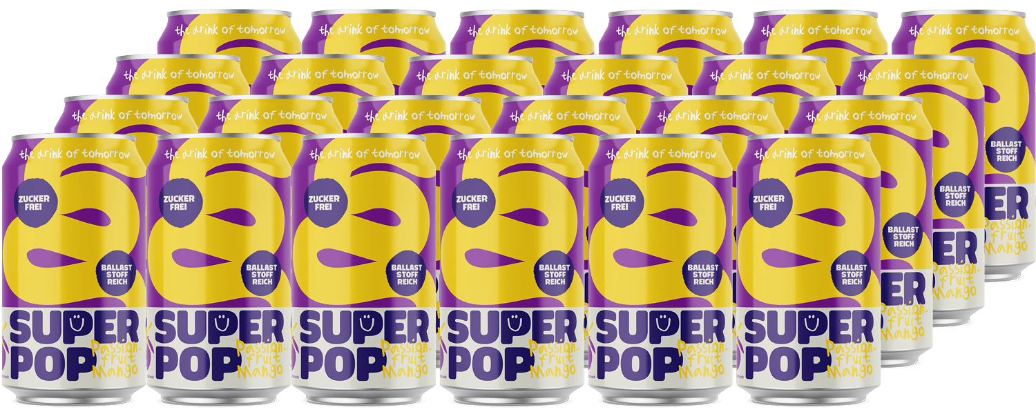 Super Pop Passionsfrucht-Mango (24 x 0.33 l)