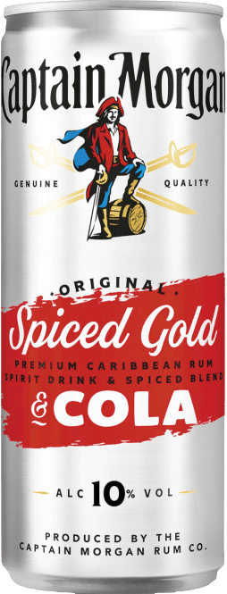 I Morgan Cola & Slim Spiced Captain