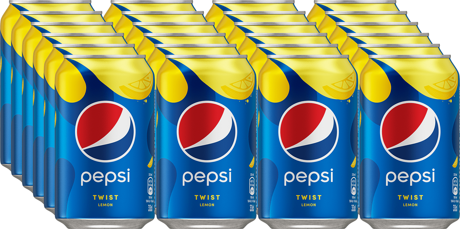 Pepsi Twist Lemon (24 x 0.33 l)