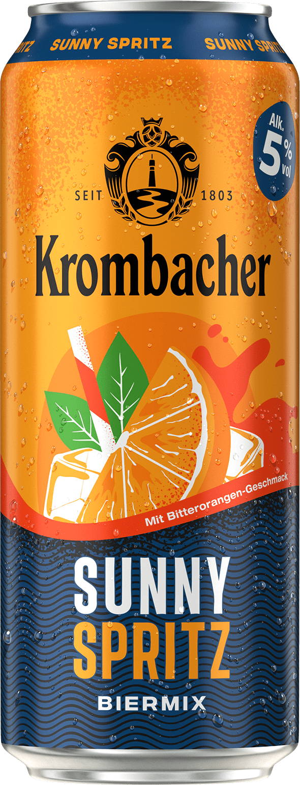 Krombacher Sunny Spritz Biermix (1 x 0.5 l)