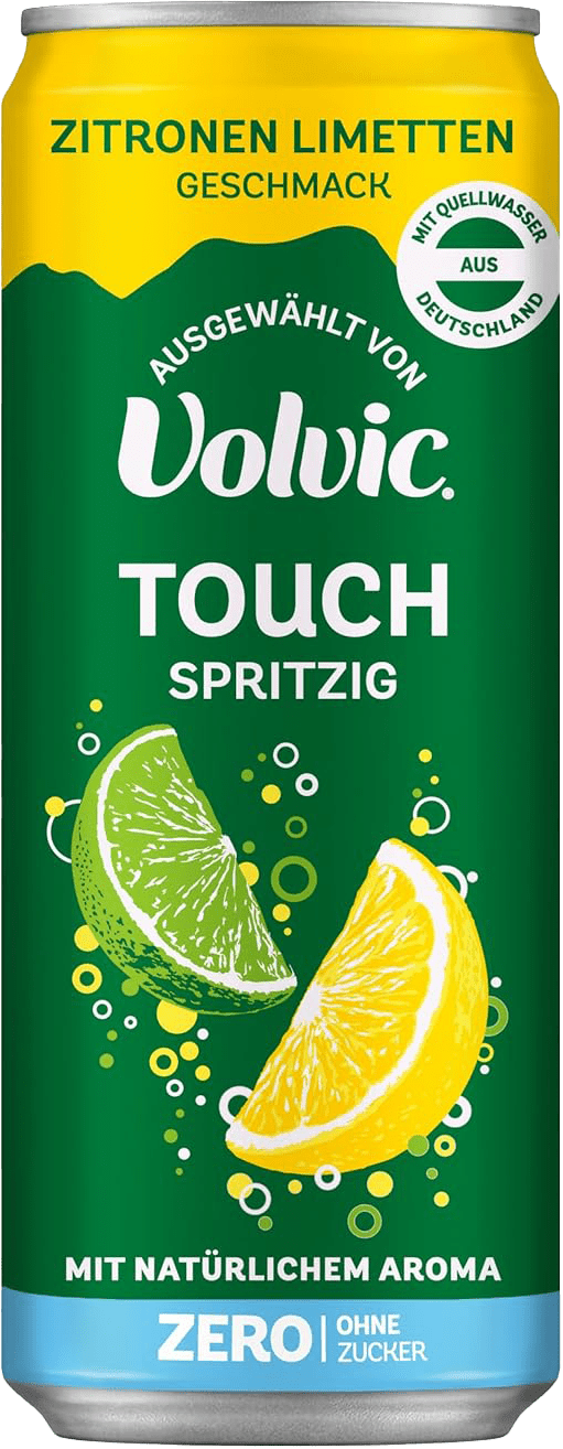 Volvic Touch Zitronen Limetten Geschmack (1 x 0.33 l)