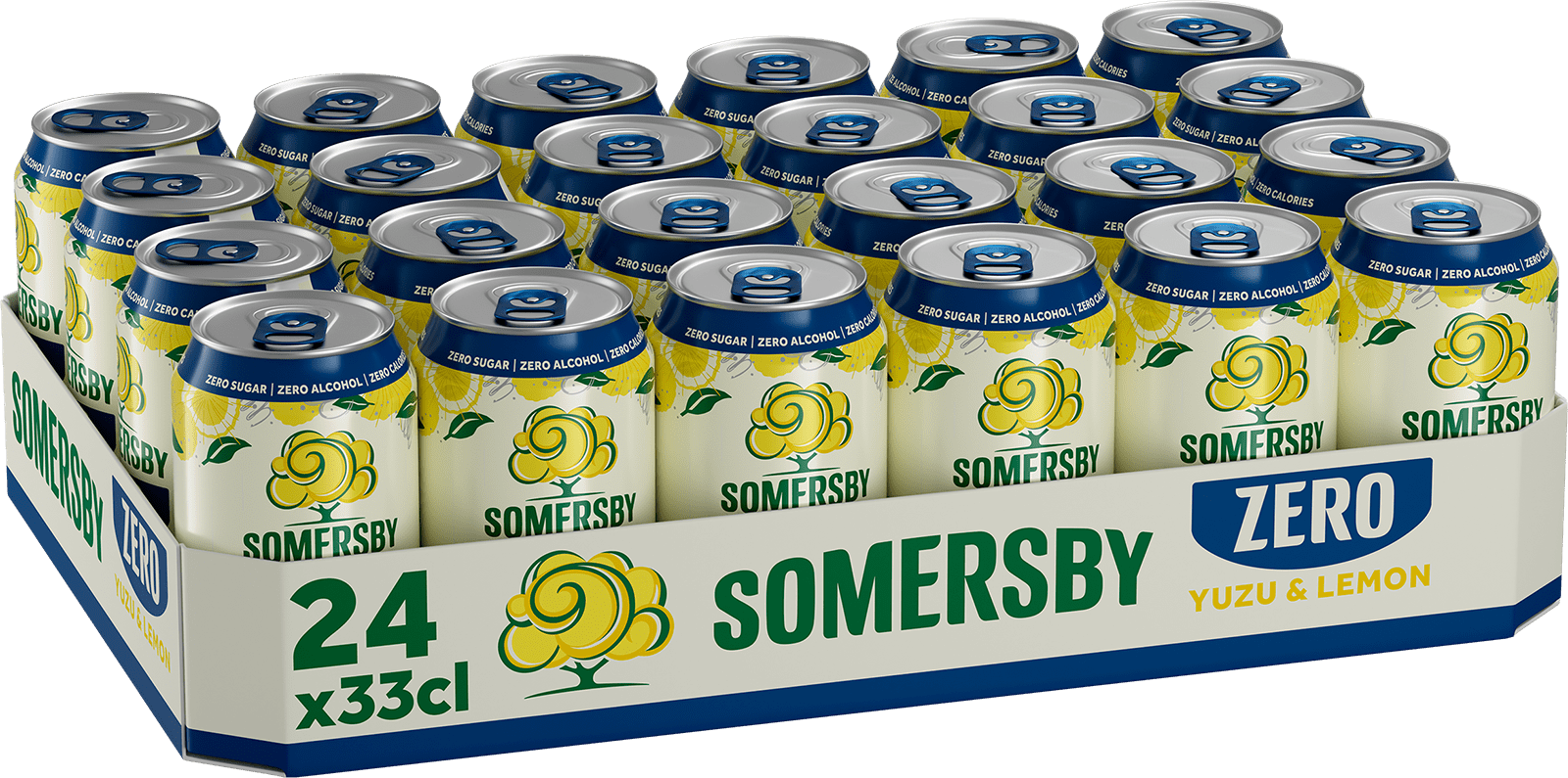 Somersby Yuzu & Lemon Zero Somersby Yuzu & Lemon Zero (24 x 0.33 l)