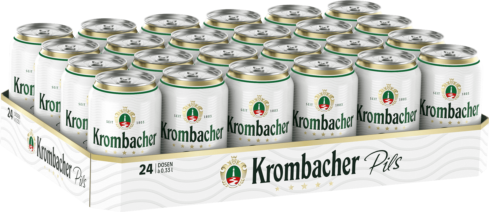 Krombacher Pils 0,33l (24 x 0.33 l)
