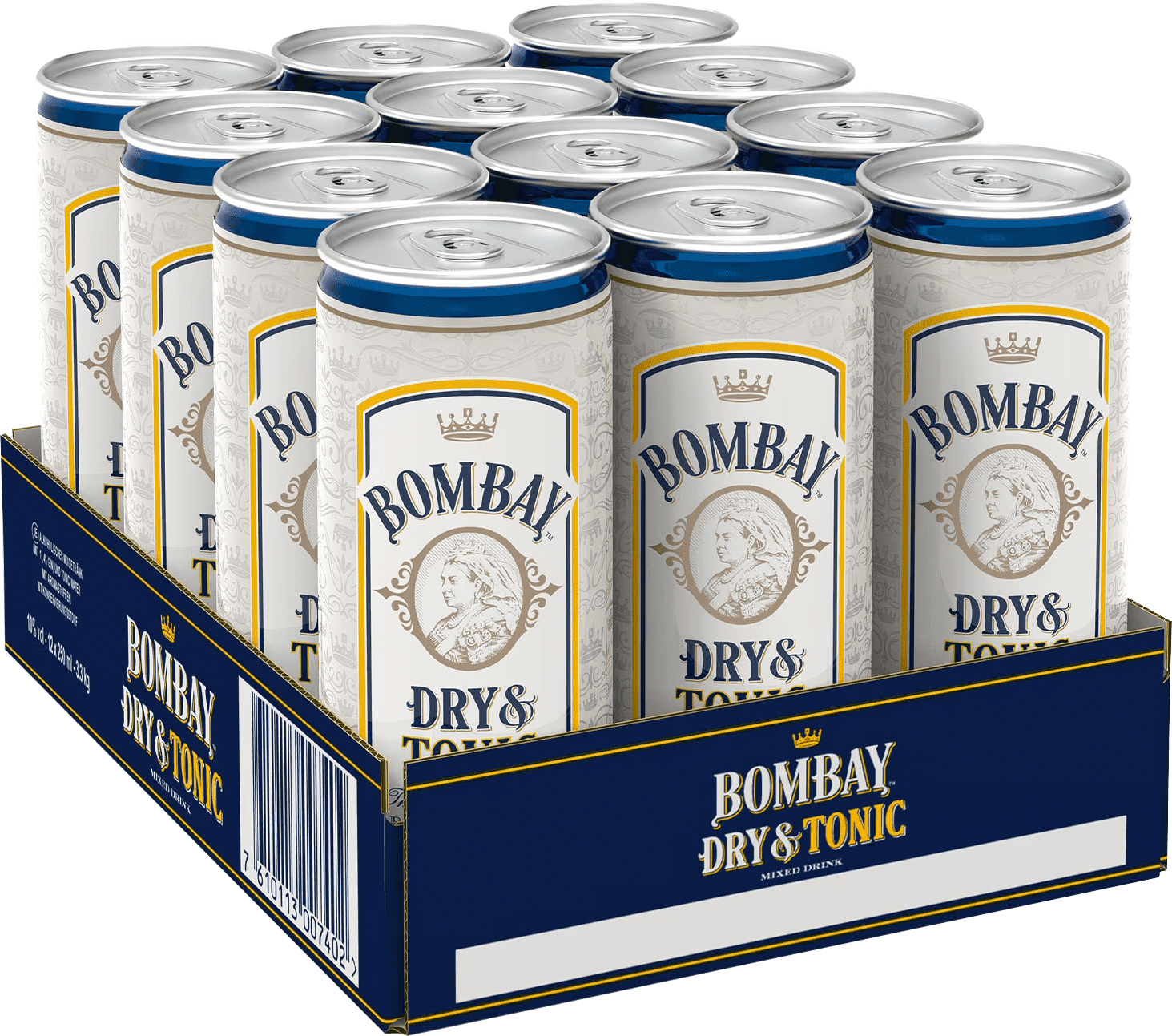 Bombay Dry & Tonic (12 x 0.25 l)