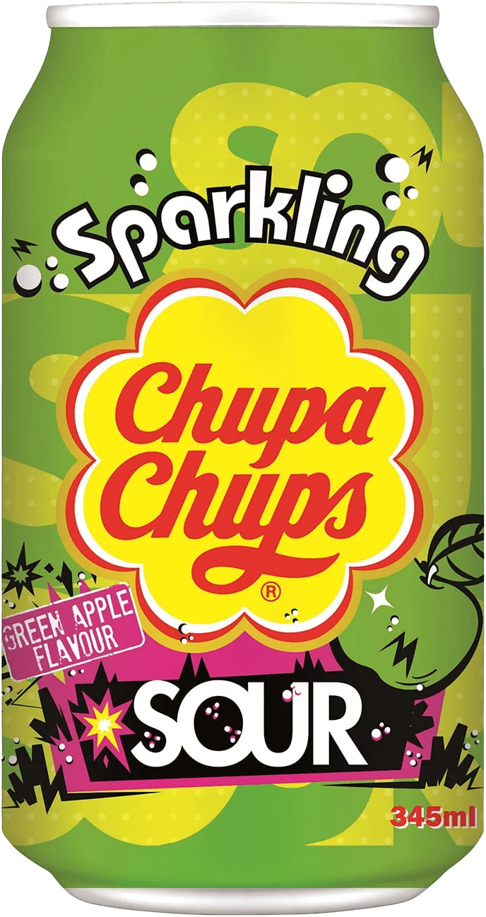 Chupa Chups Sparkling Sour Green Apple Chupa Chups Sparkling Sour Green Apple (1 x 0.345 l)
