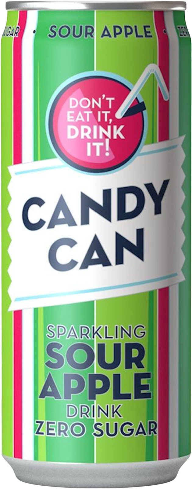Candy Can Sour Apple Candy Can Sour Apple (1 x 0.33 l)