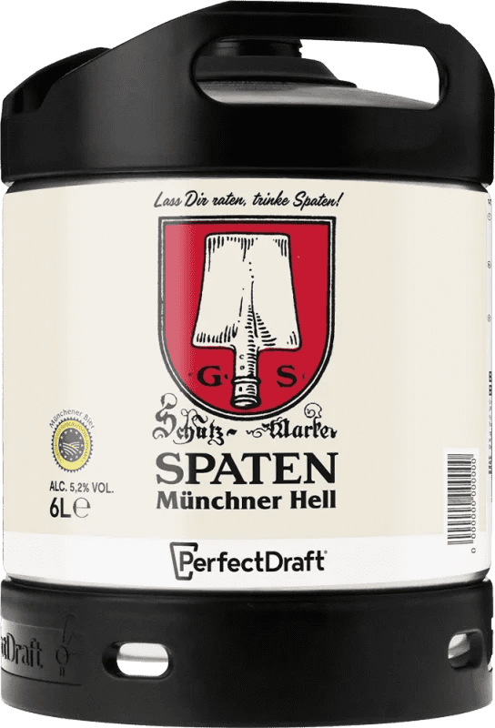 Spaten Münchner Hell Perfect Draft (1 x 6.0 l)