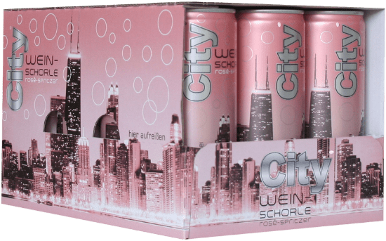 City Weinschorle Rosé (12 x 0.25 l)