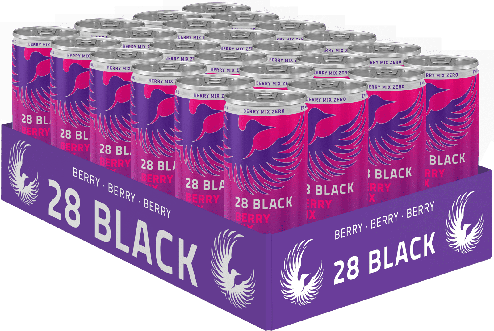 28 Black Berry Mix Zero (24 x 0.25 l)