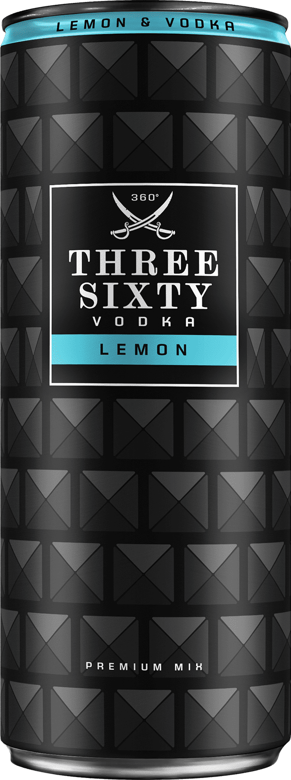 Three Sixty Vodka & Lemon  (1 x 0.33 l)