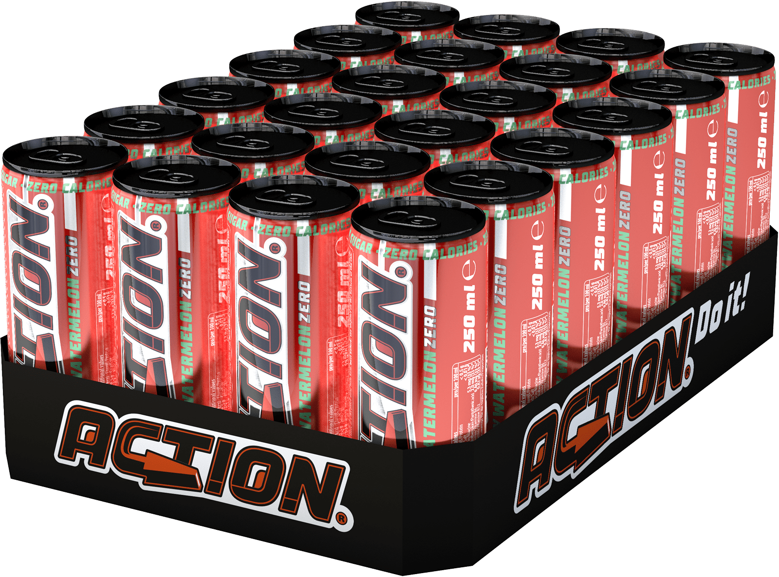 Action Energy Watermelon Zero (24 x 0.25 l)