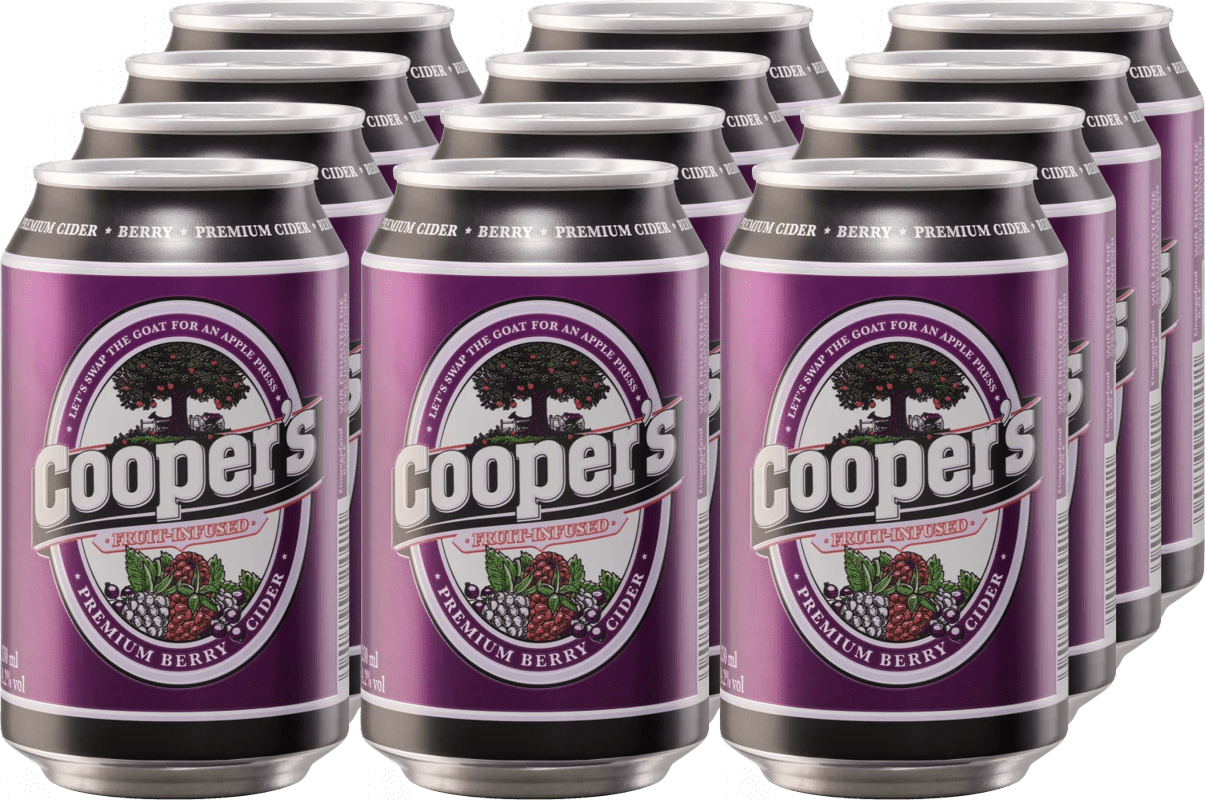 Coopers Berry Cider (12 x 0.33 l)