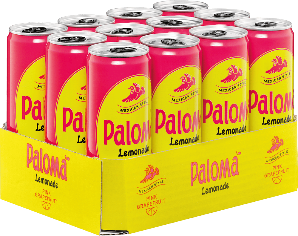 Paloma Lemonade Pink Grapefruit  Paloma Lemonade Pink Grapefruit  (12 x 0.33 l)