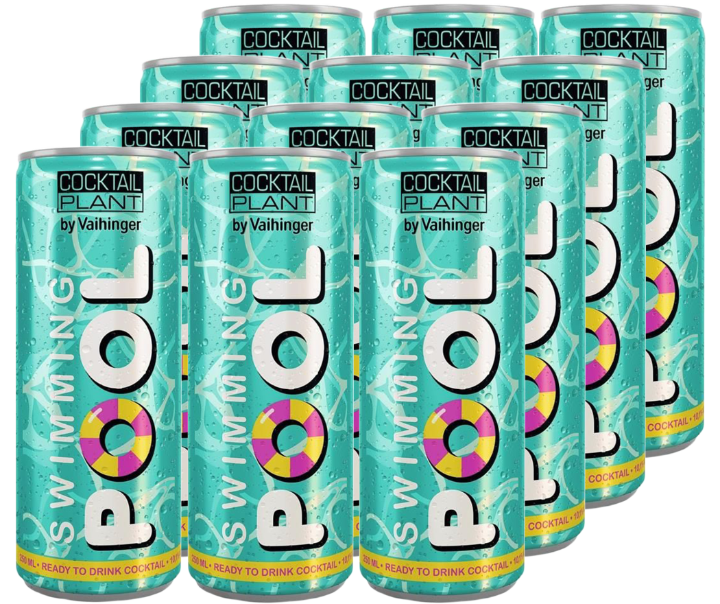 Cocktail Plant Swimming Pool (12 x 0.25 l)