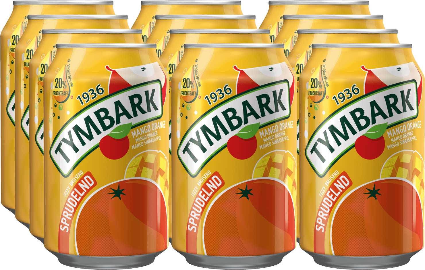 Tymbark Apfel-Orange-Mango (12 x 0.33 l)